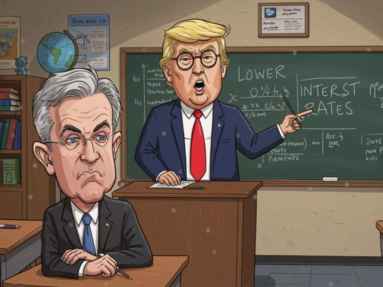 ترامپ گفت: ما اجازه نخواهیم داد فدرال رزرو نرخ بهره را افزایش دهد.
